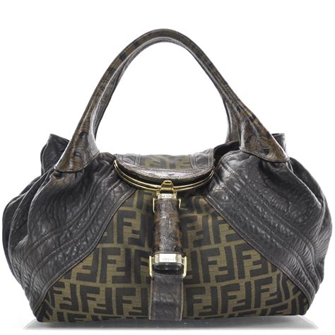 fendi zucca tortuga spy ba|Fendi Tortuga and Zucca Spy Bag .